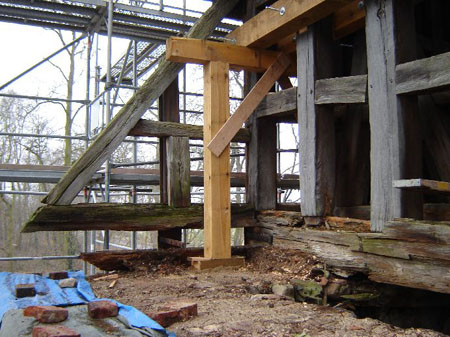 M1 Sicherungsmaßnahme zum Rückbau des Turmes